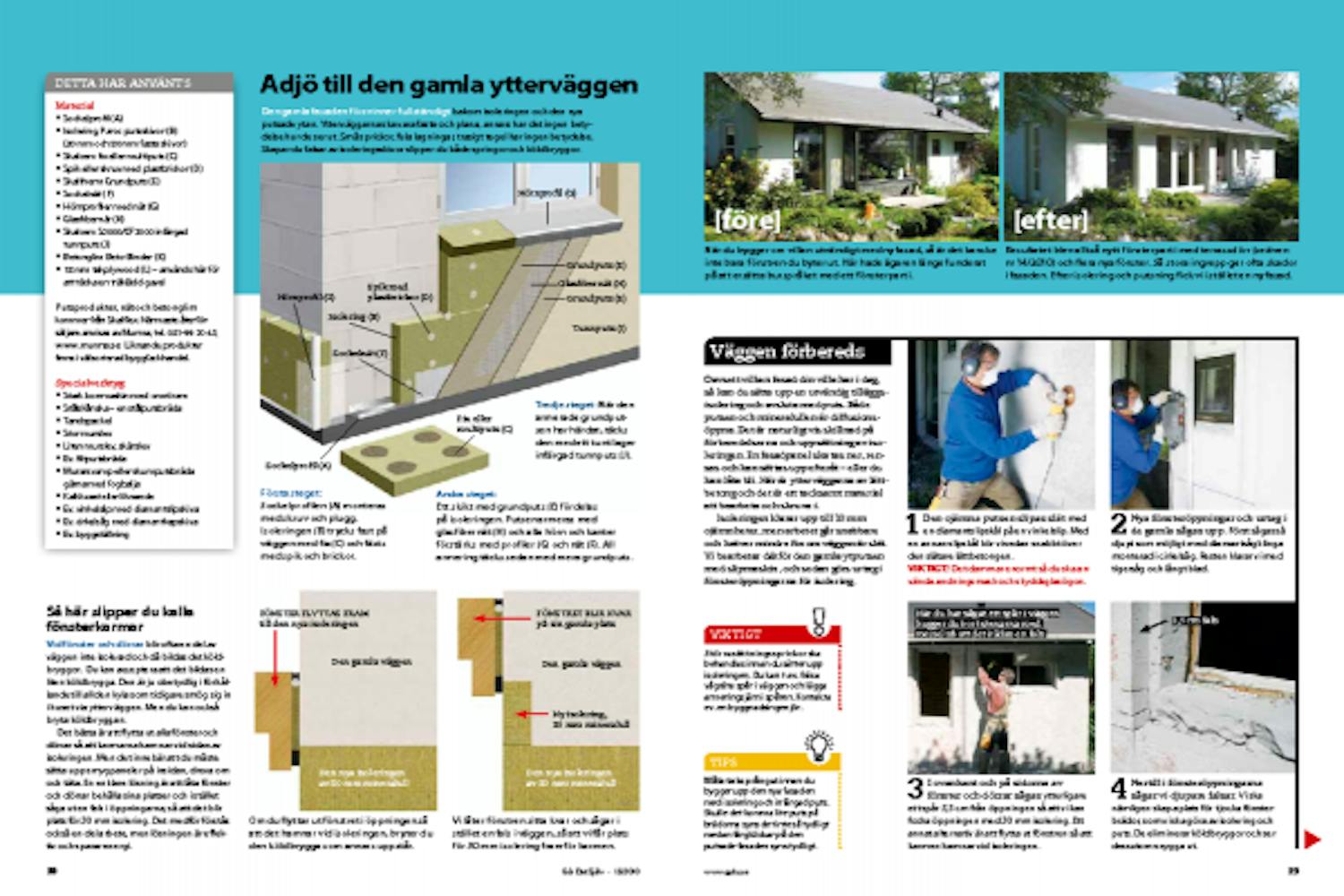 Isolera utvändigt Isolera utvändigt
